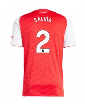 Billige Fotballdrakt Arsenal William Saliba #2 Replika Hjemmedrakt 2025-26 Kortermet Billige Fotballdrakt Arsenal William Saliba #2 Replika Hjemmedrakt 2025-26 Kortermet